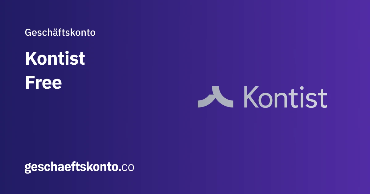 Kontist Free Geschäftskonto