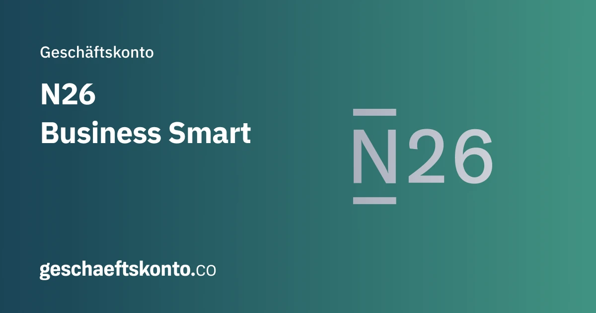 N26 Business Smart Geschäftskonto